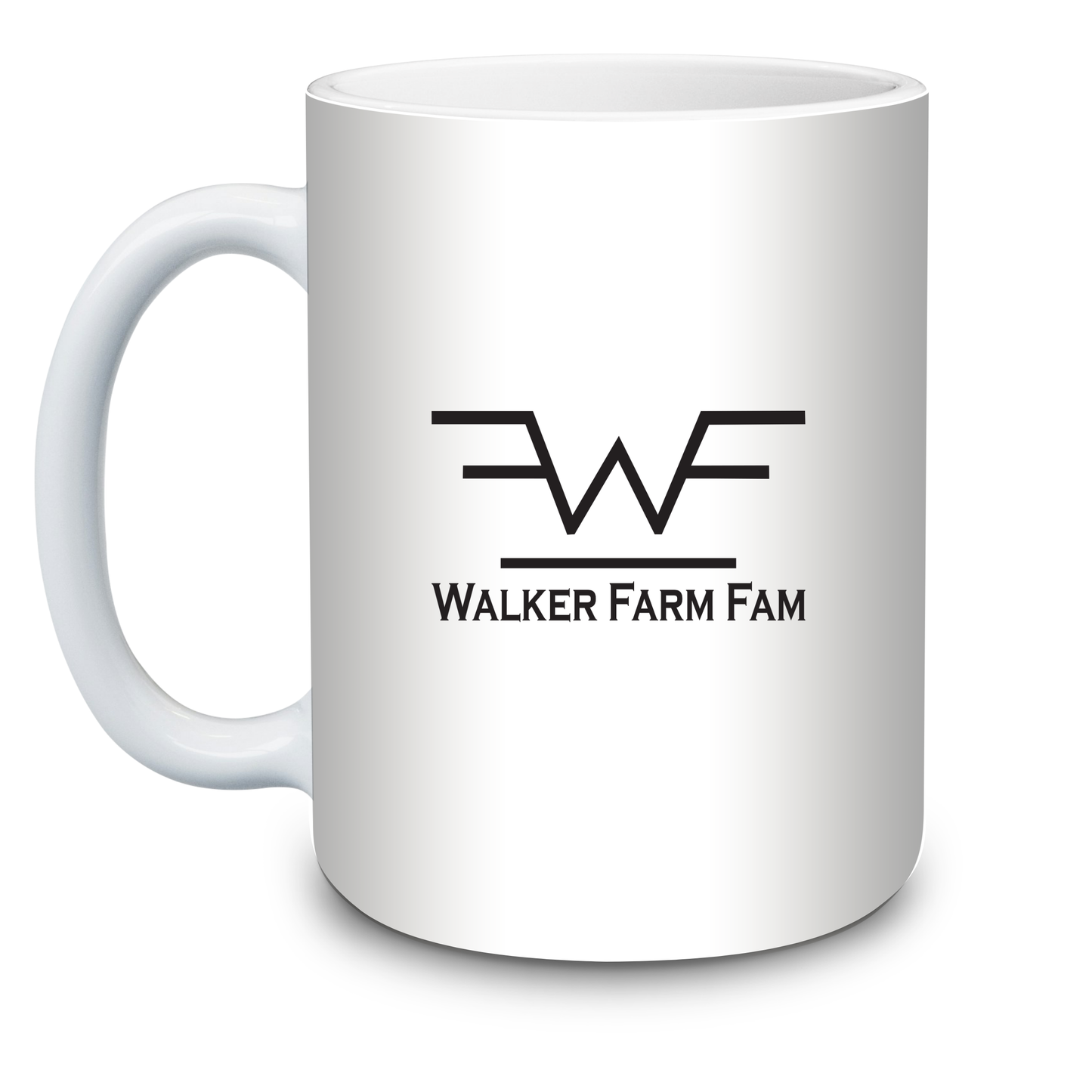 Walker Farm Fam 15oz White Ceramic Mug