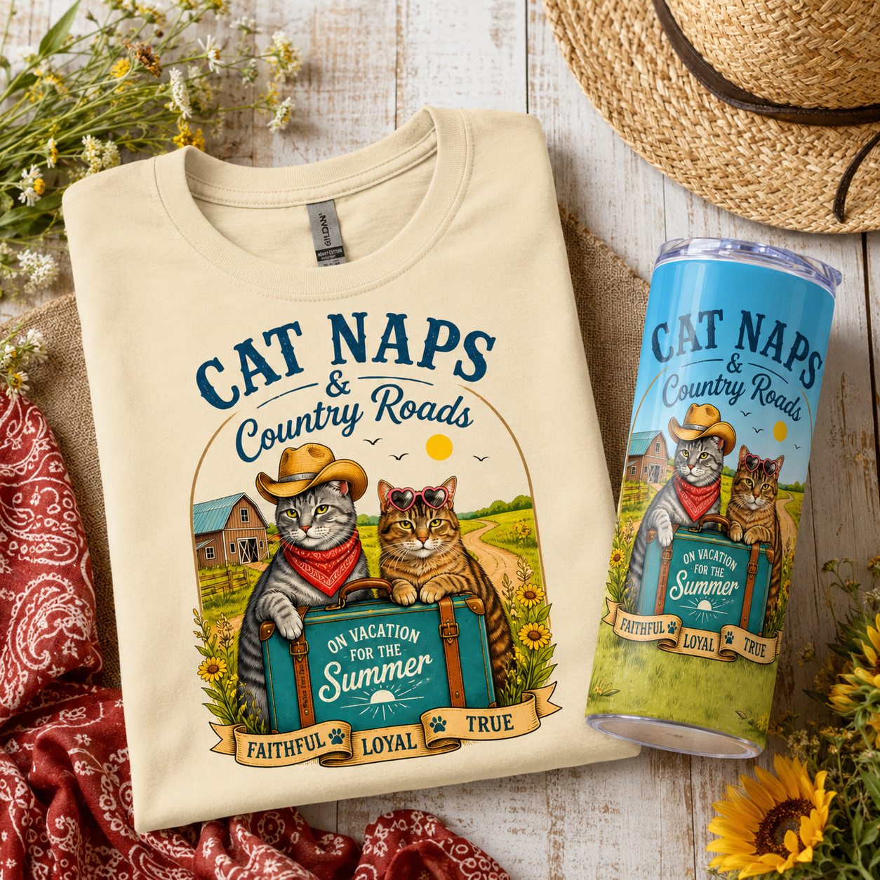 Cat Naps & Country Roads