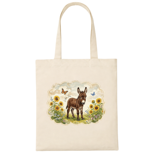 Ella's Meadow Canvas Tote Bag