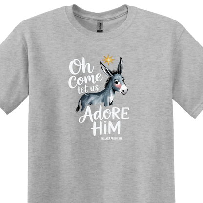 Oh Come Let Us Adore Him | 3 Colors