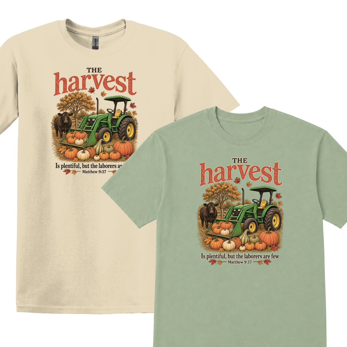 The Harvest is Plentiful | Walker Farm Fam T-Shirt