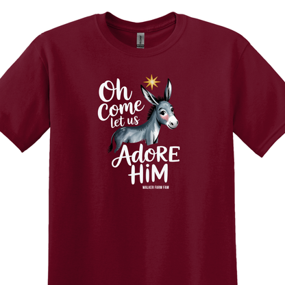 Oh Come Let Us Adore Him | 3 Colors