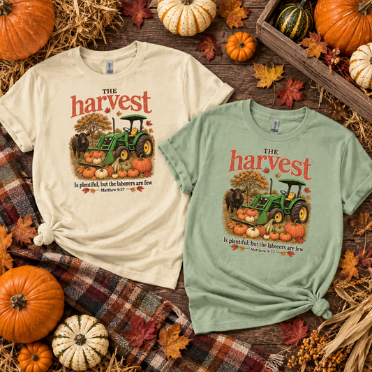 The Harvest is Plentiful | Walker Farm Fam T-Shirt