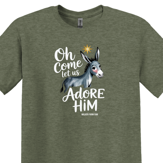 Oh Come Let Us Adore Him | 3 Colors
