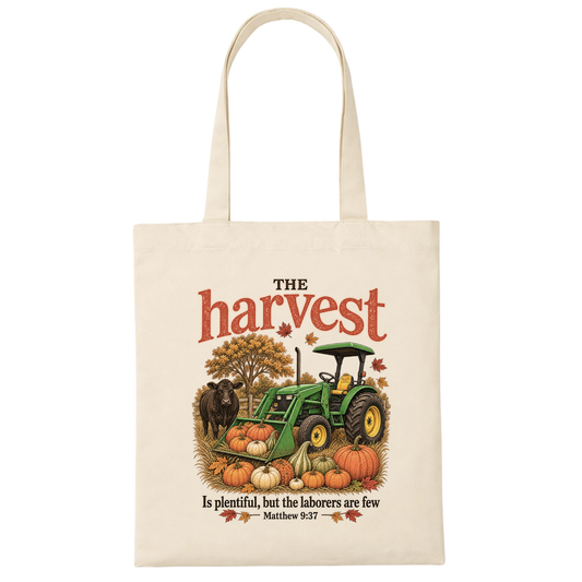 The Harvest is Plentiful Canvas Tote Bag