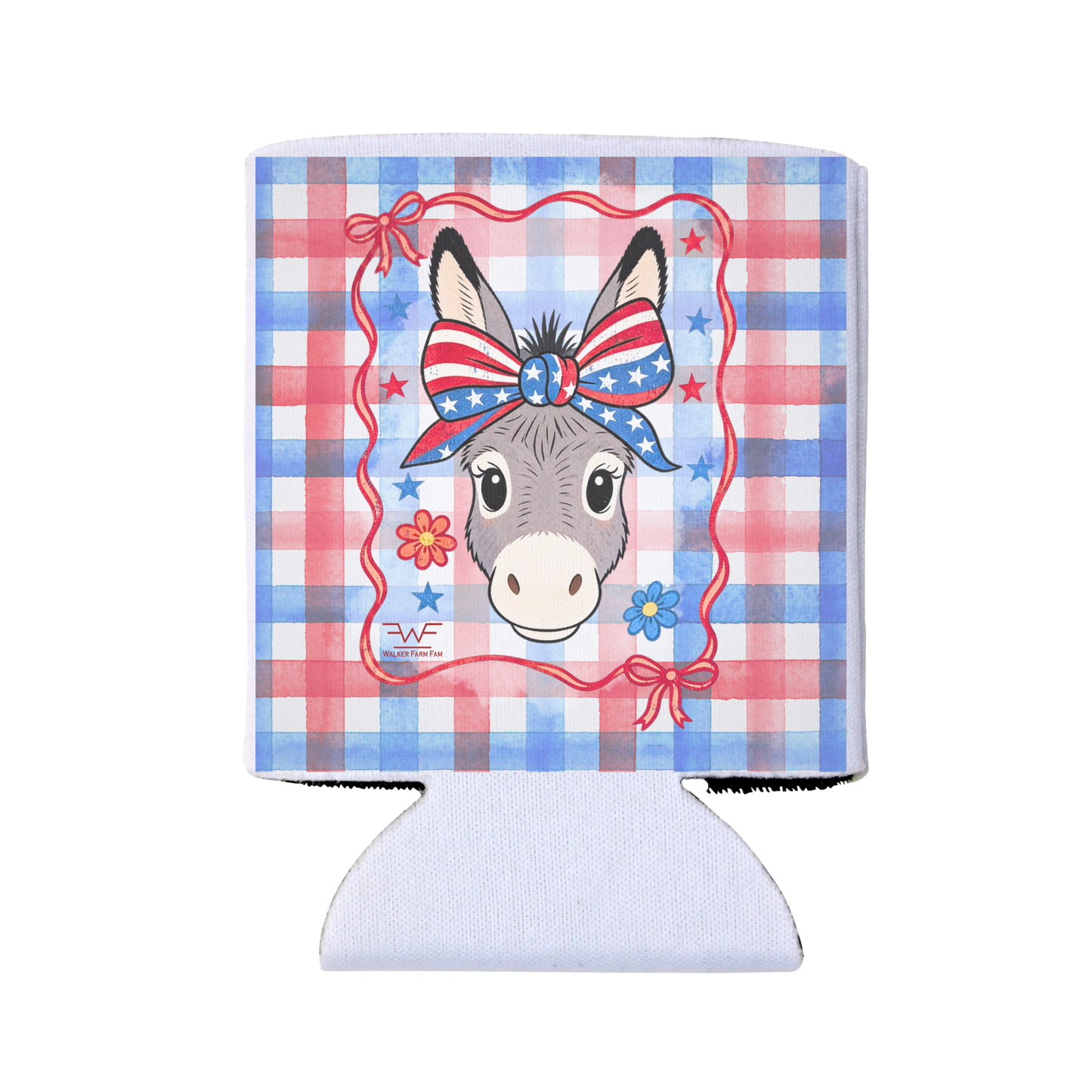 Crystal Gail’s Red, White & Bray Koozie