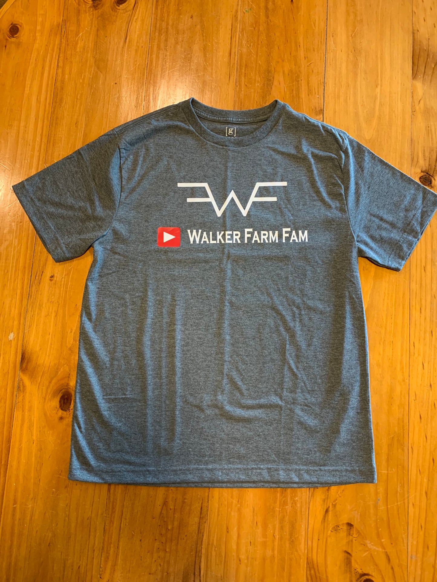 WFF Brand YouTube T-Shirt (Gray)