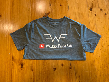 WFF Brand YouTube T-Shirt (Gray)