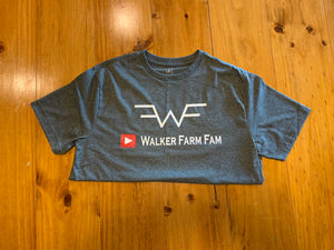 WFF Brand YouTube T-Shirt (Gray)
