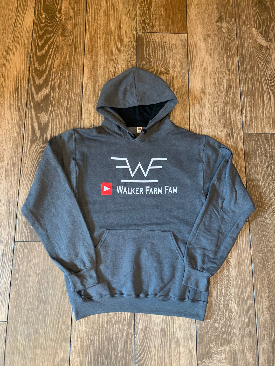WFF Brand YouTube Hoodie (Gray)