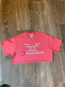 WFF Brand YouTube T-Shirt (Salmon)